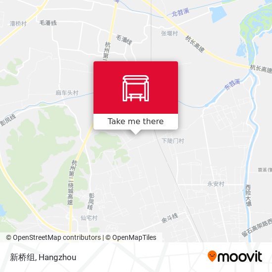 新桥组 map