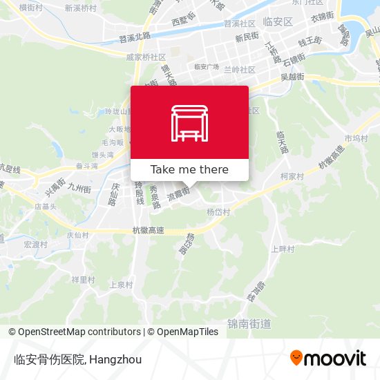 临安骨伤医院 map