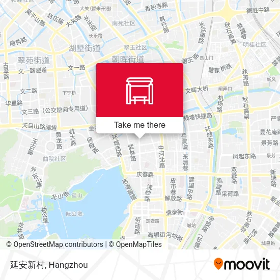 延安新村 map