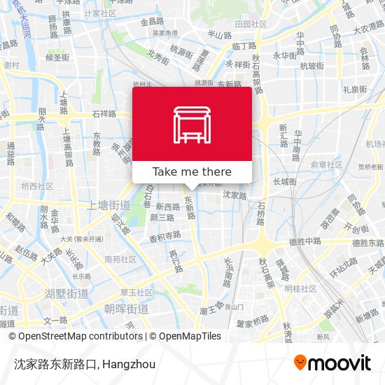 沈家路东新路口 map