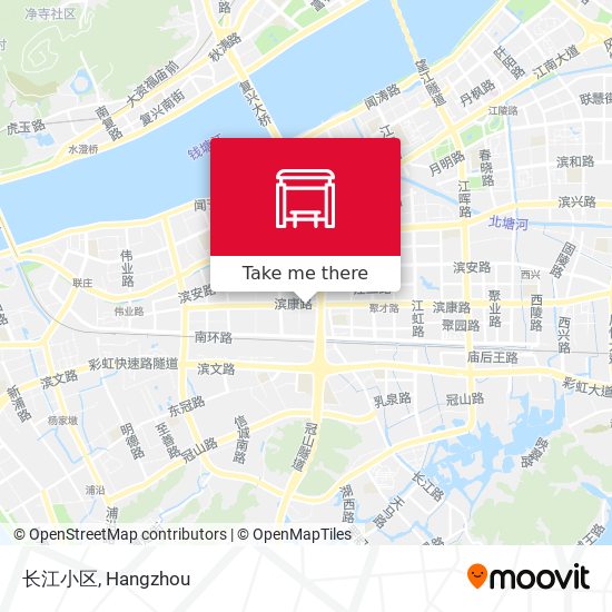 长江小区 map