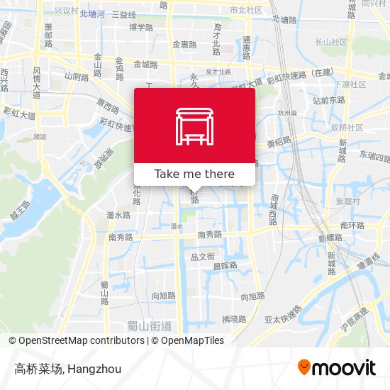 高桥菜场 map