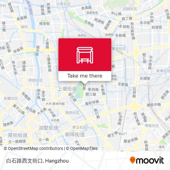 白石路西文街口 map