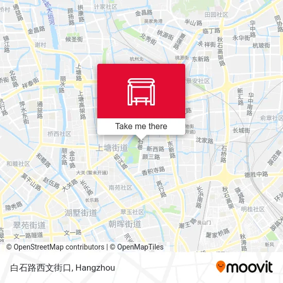 白石路西文街口 map