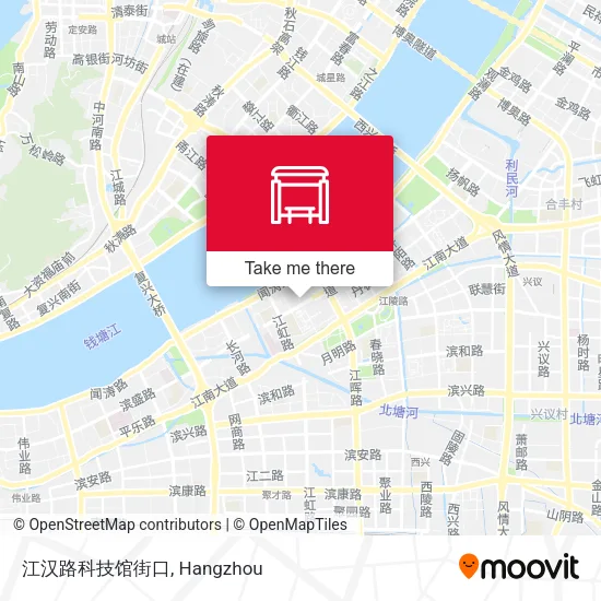 江汉路科技馆街口 map