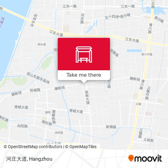 河庄大道 map