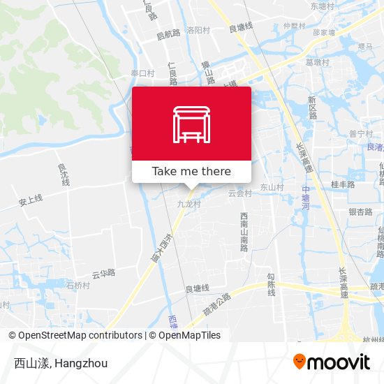 西山漾 map
