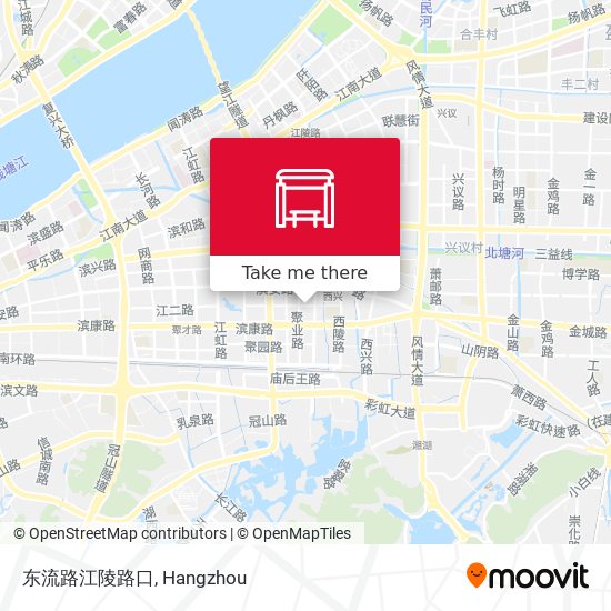 东流路江陵路口 map