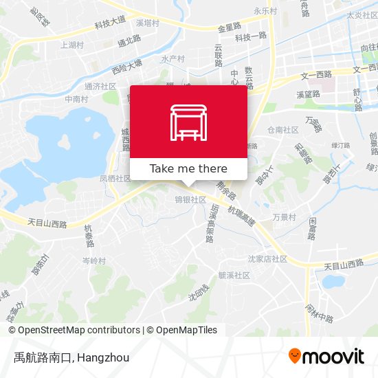 禹航路南口 map