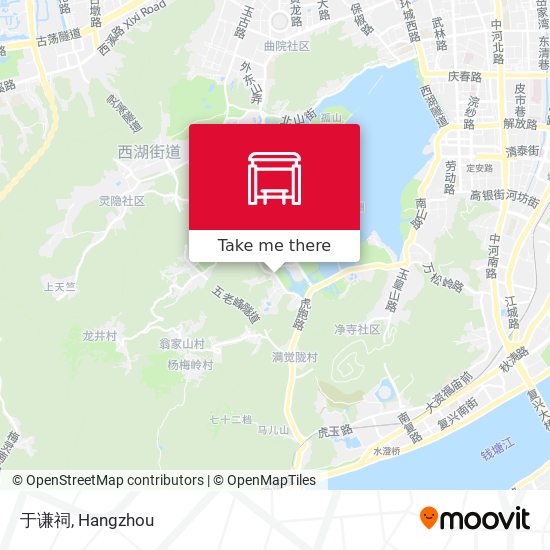 于谦祠 map