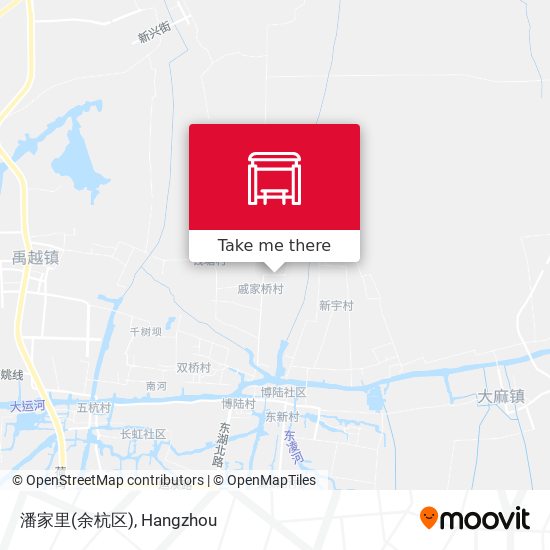 潘家里(余杭区) map