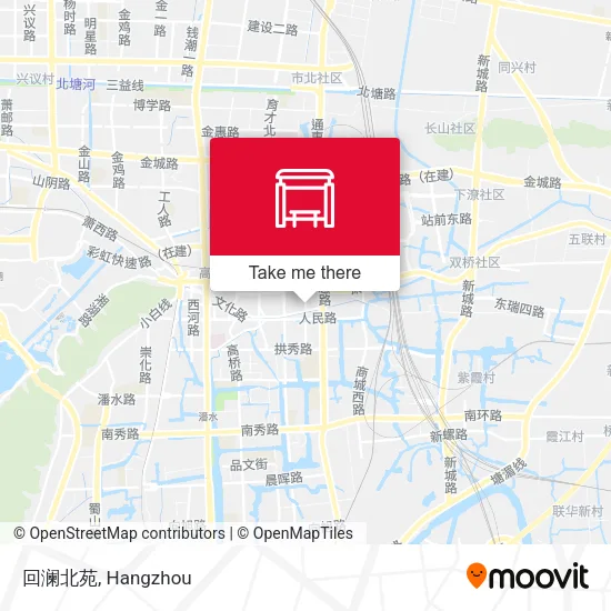 回澜北苑 map