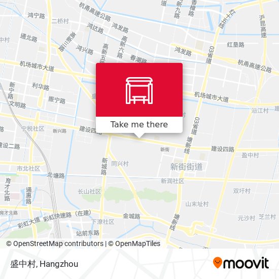 盛中村 map