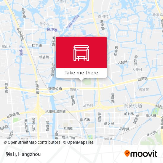 独山 map