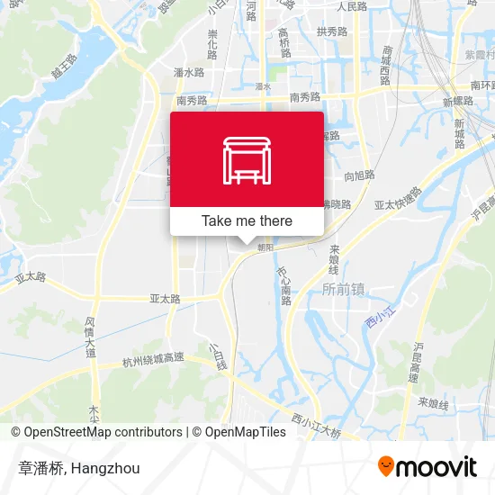 章潘桥 map