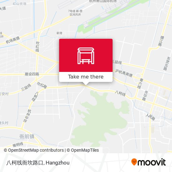 八柯线衙坎路口 map