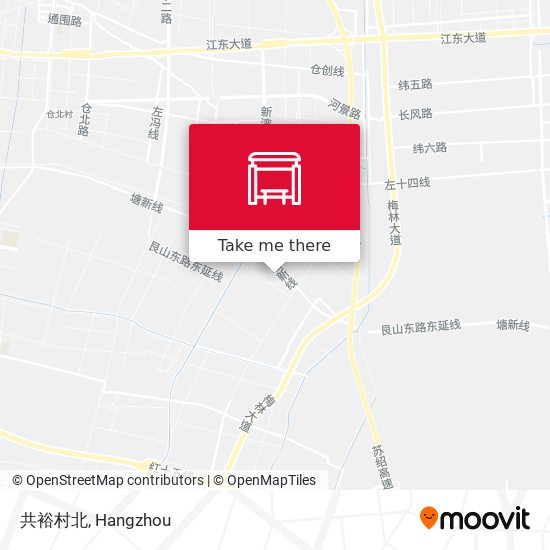 共裕村北 map