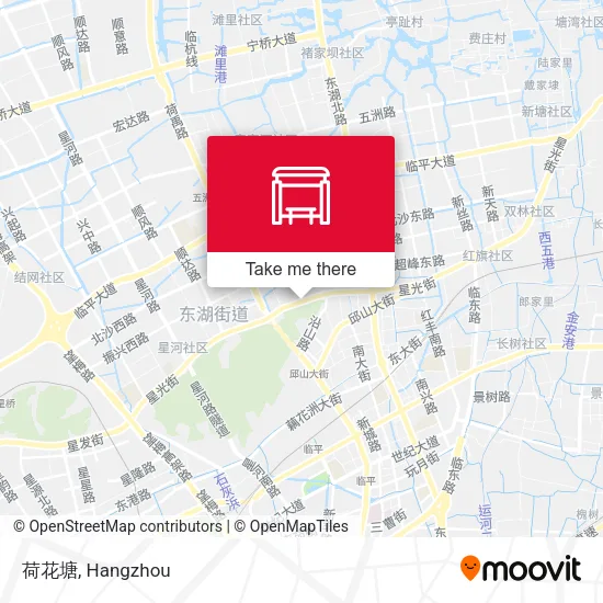 荷花塘 map