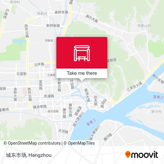 城东市场 map