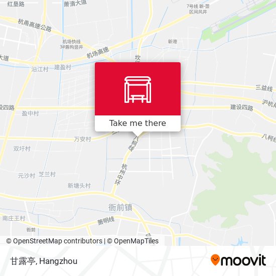 甘露亭 map