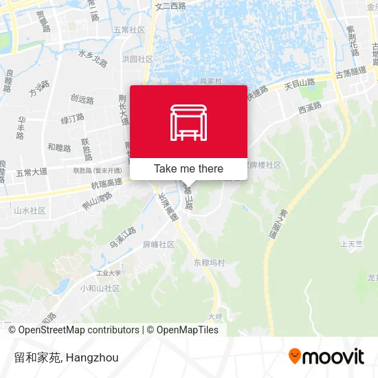 留和家苑 map