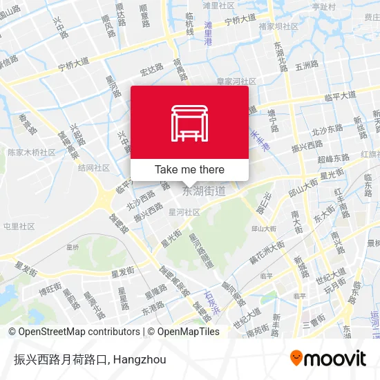 振兴西路月荷路口 map