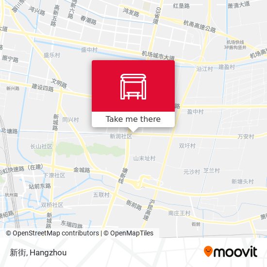 新街 map