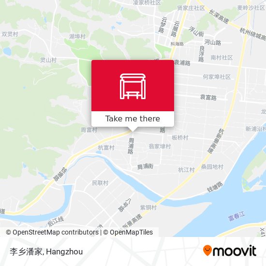 李乡潘家 map