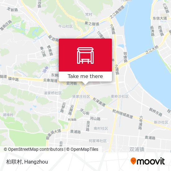 桕联村 map