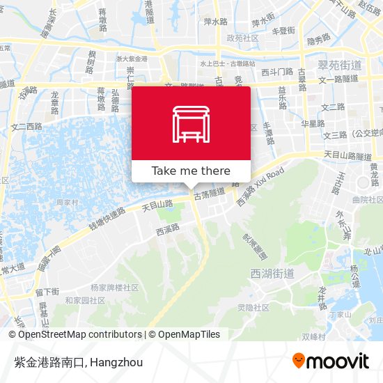 紫金港路南口 map