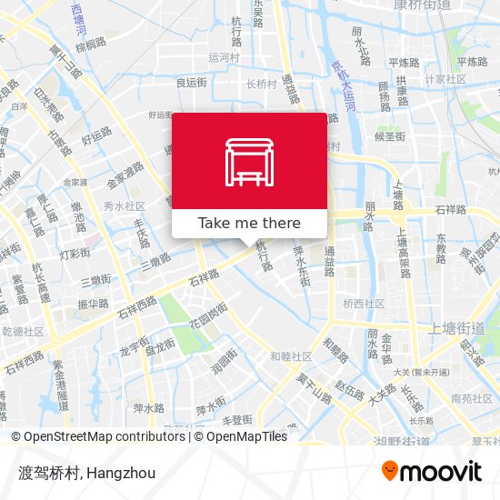 渡驾桥村 map