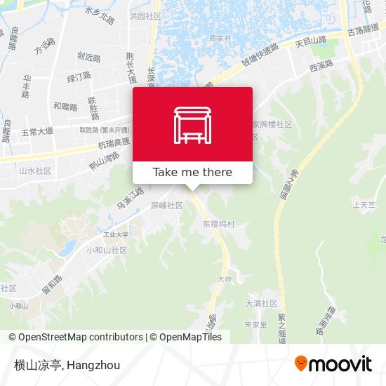 横山凉亭 map