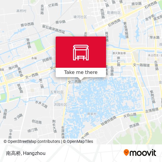 南高桥 map