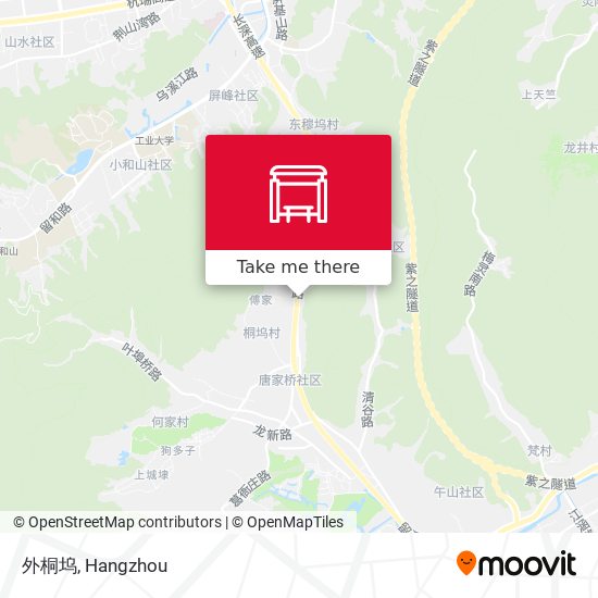 外桐坞 map