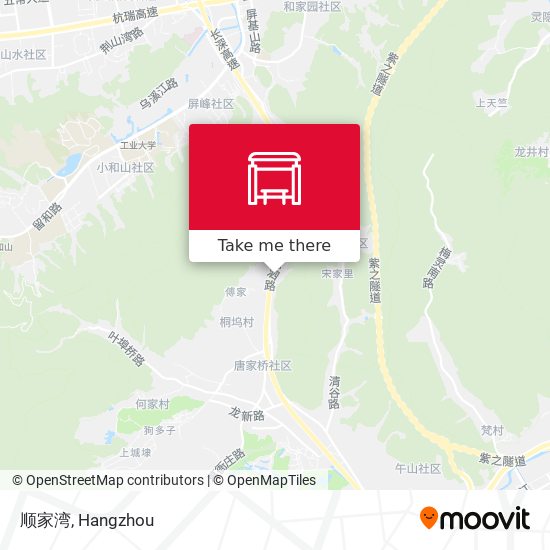 顺家湾 map