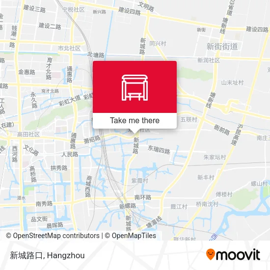 新城路口 map