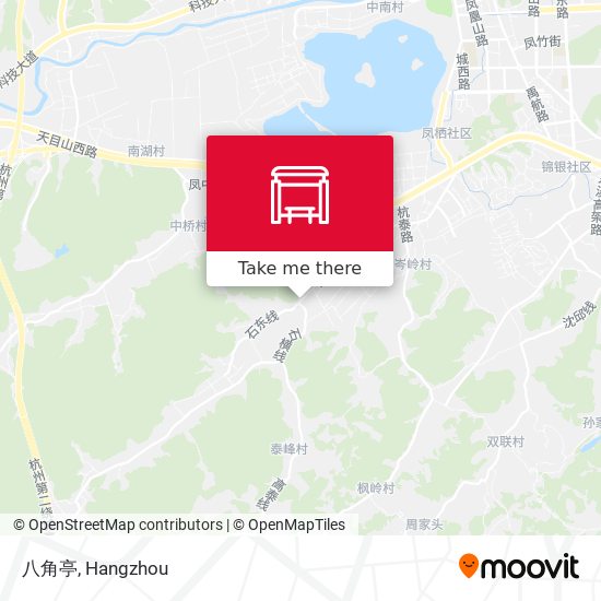 八角亭 map