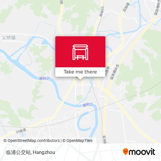 临浦公交站 map