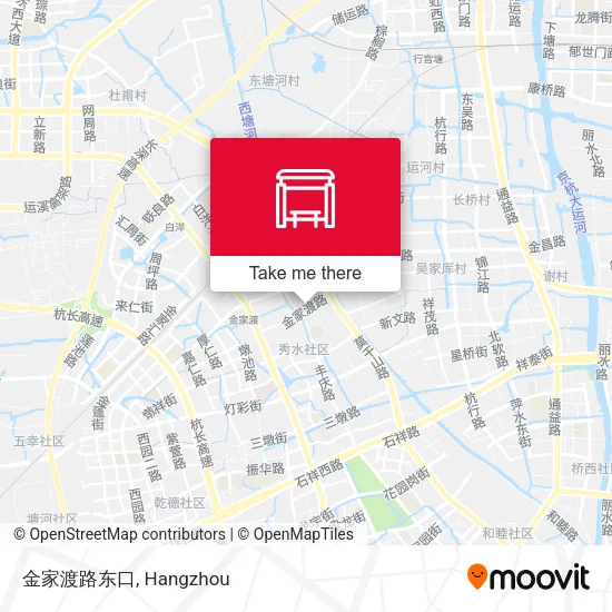 金家渡路东口 map