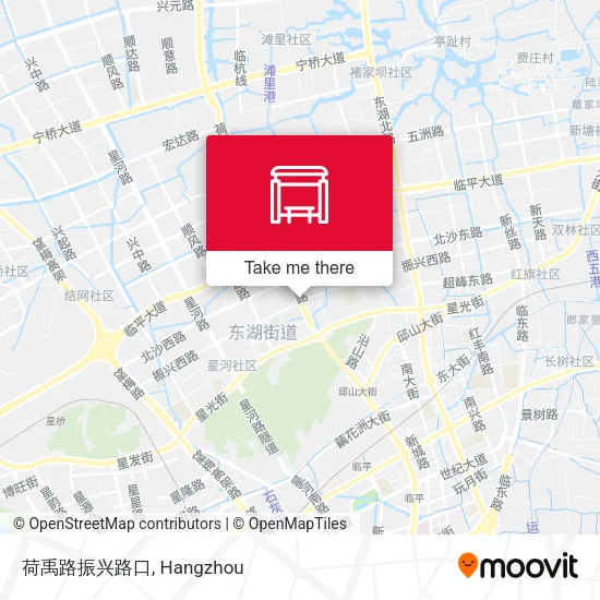 荷禹路振兴路口 map
