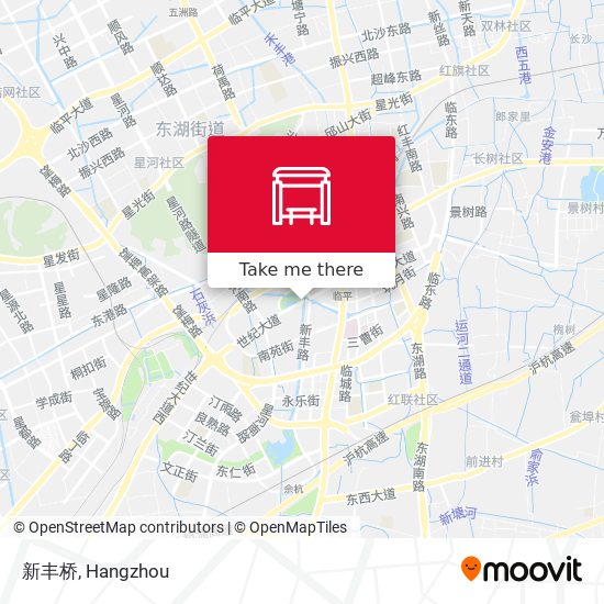 新丰桥 map