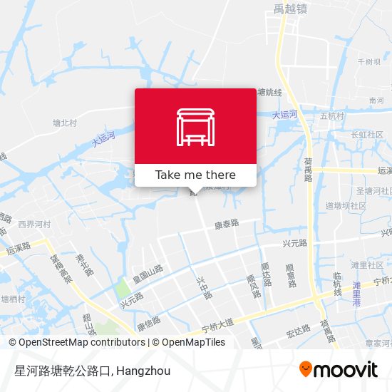 星河路塘乾公路口 map