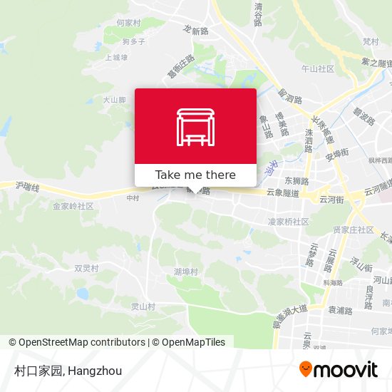村口家园 map