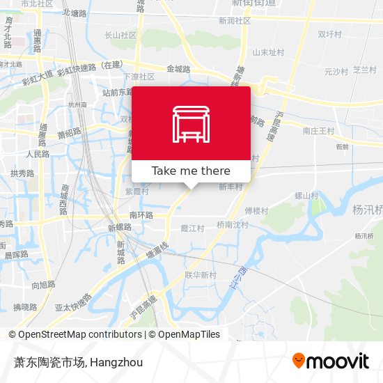 萧东陶瓷市场 map