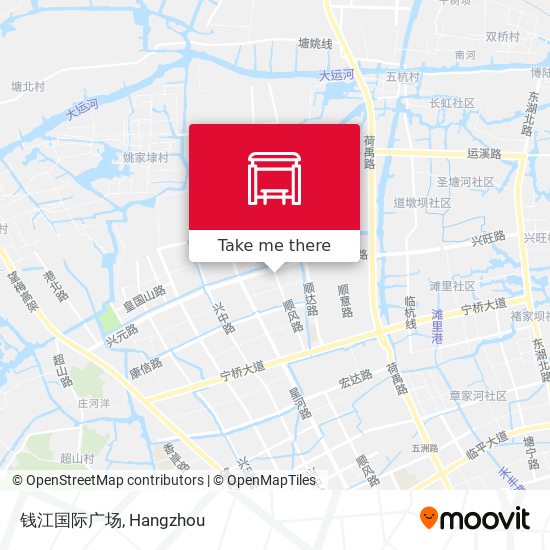 钱江国际广场 map