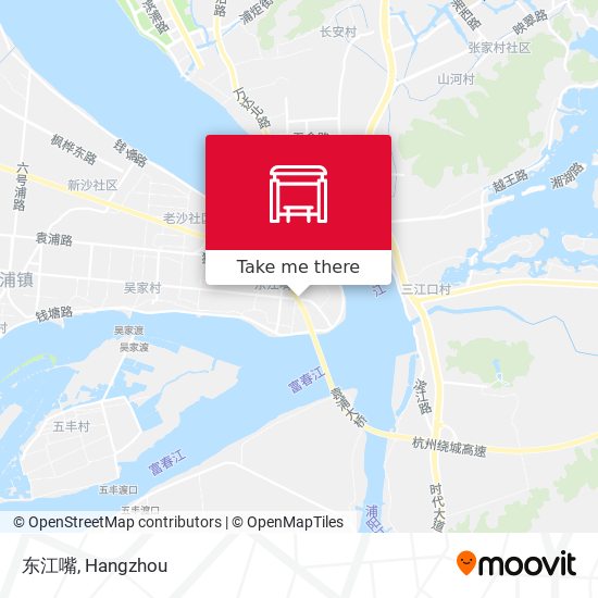 东江嘴 map