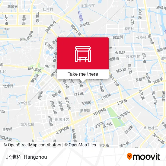 北港桥 map