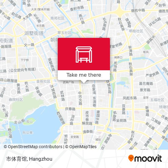 市体育馆 map