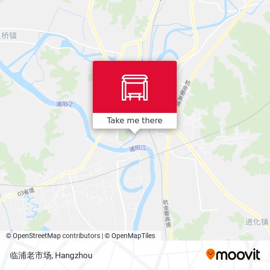 临浦老市场 map