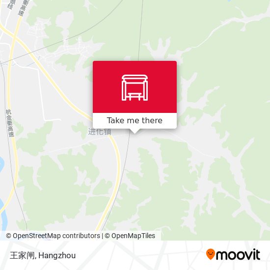王家闸 map